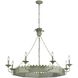 Finley 8 Light 42 inch Vintage Sage Chandelier Ceiling Light