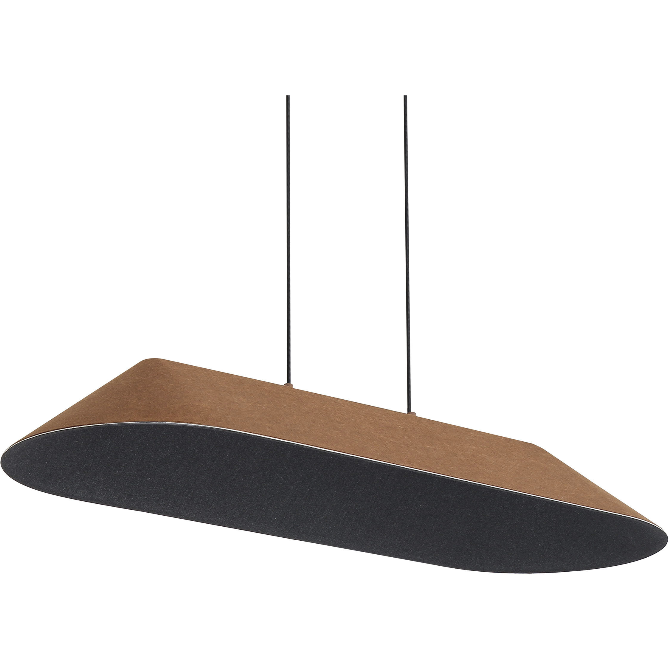 Faroe Island Light Ceiling Light in Flecked Black/Grey
