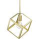 Cassio 1 Light 10.5 inch Olympic Gold Pendant Ceiling Light