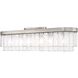 Ciara 6 Light 42 inch Peruvian Silver Flush Mount Ceiling Light