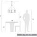 Marco 5 Light 25 inch Pewter Chandelier Ceiling Light