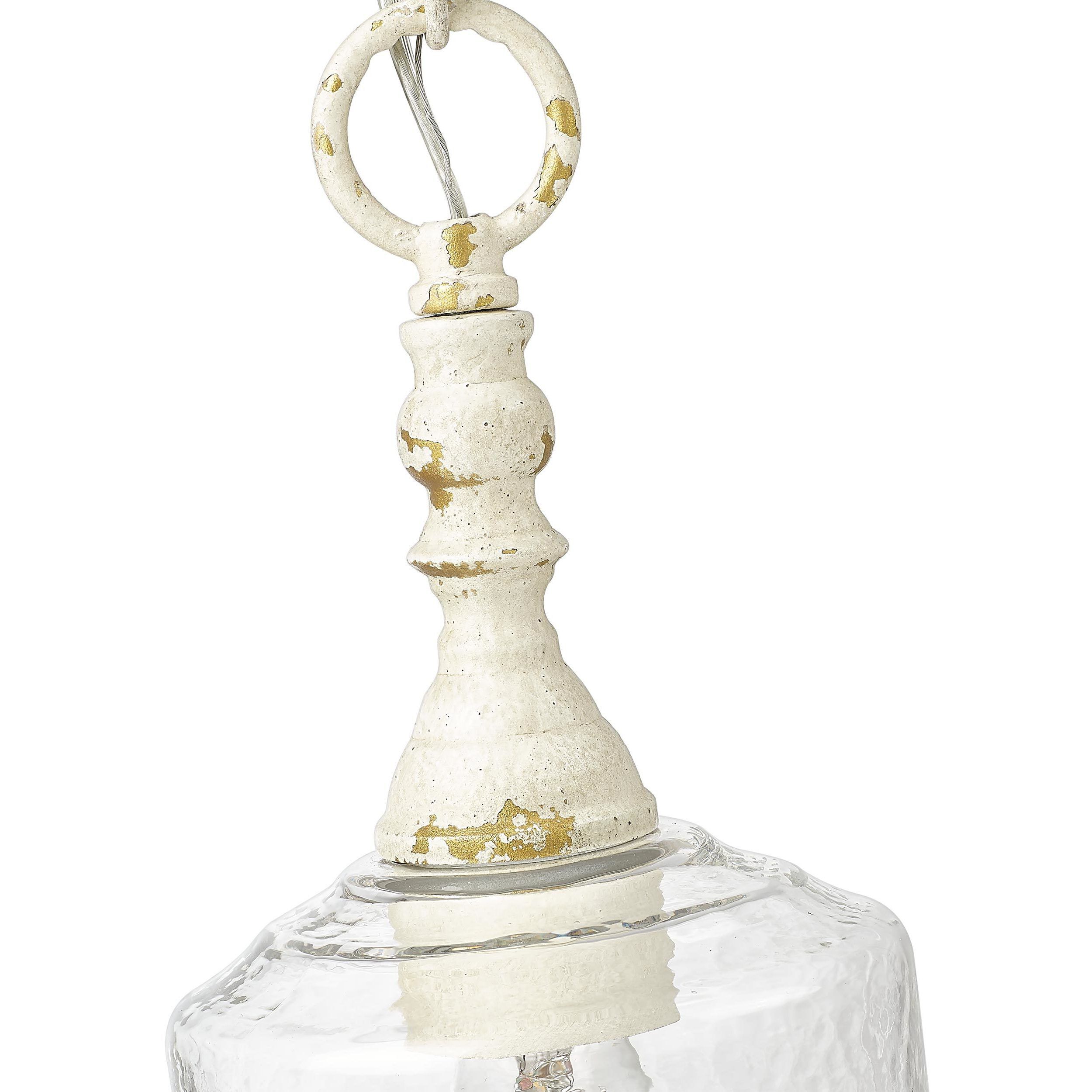 Keating 1 Light 5.88 inch Antique Ivory Pendant Ceiling Light