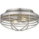 Seaport 2 Light 12.00 inch Flush Mount