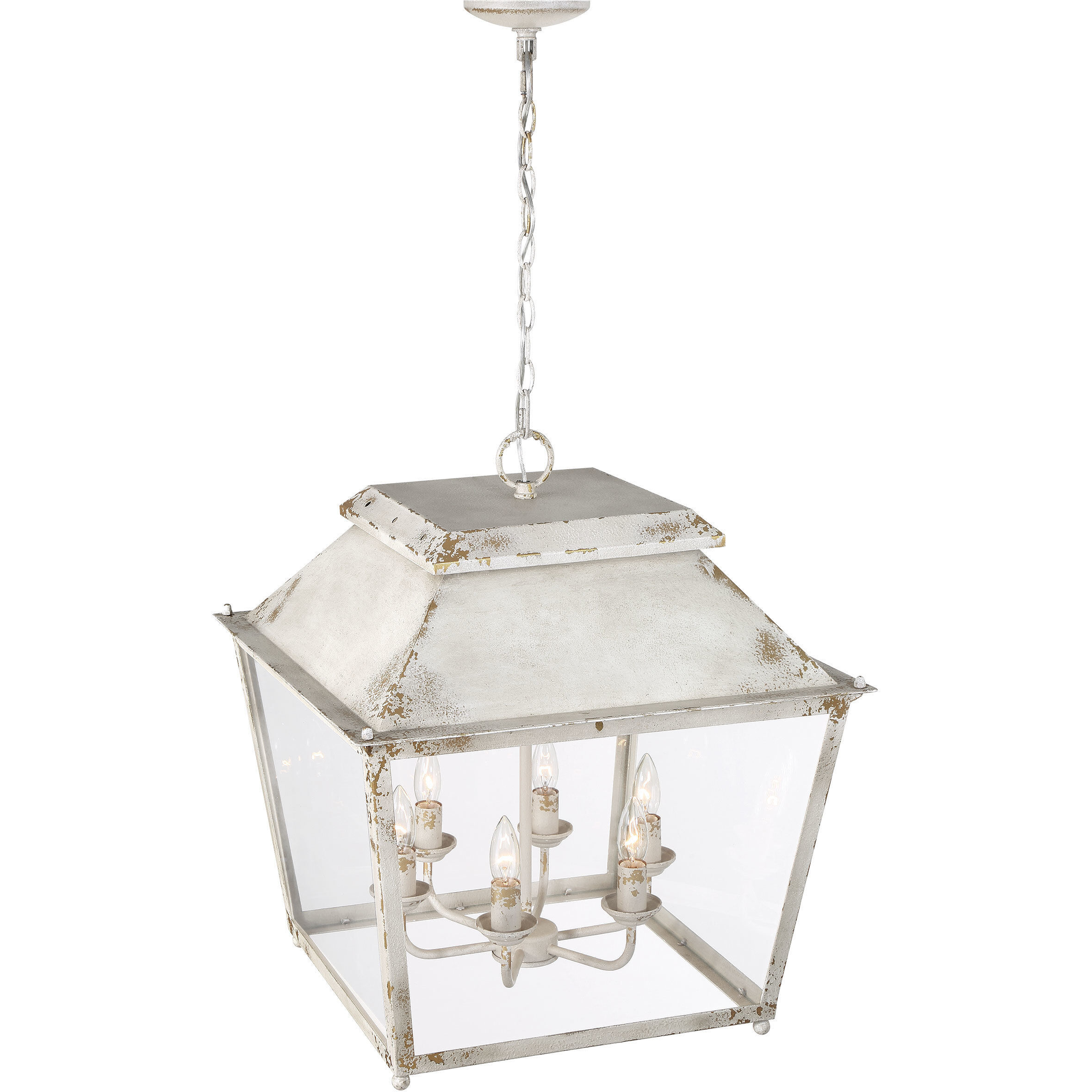 Abingdon Pendant Ceiling Light in Antique Ivory