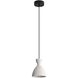 Aethera LED 7 inch White Sandstone Cement Pendant Ceiling Light
