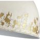 Alison 5 Light 21 inch Vintage Gold Pendant Ceiling Light in Antique Ivory