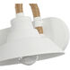 Journey 3 Light 26 inch Natural White Bath Vanity Light Wall Light
