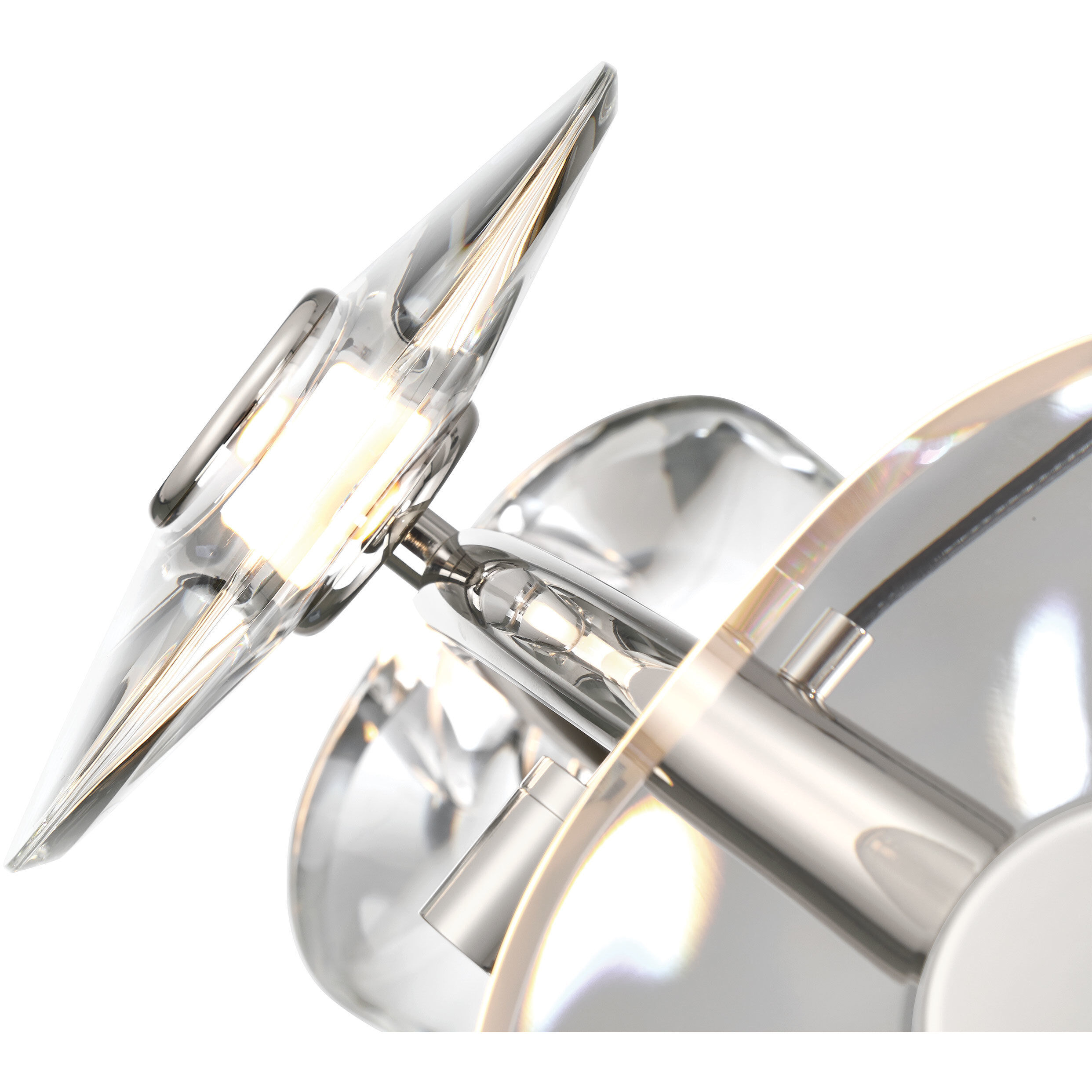 Ziva Celestia 24 inch 4.00 watt Chrome Chandelier Ceiling Light