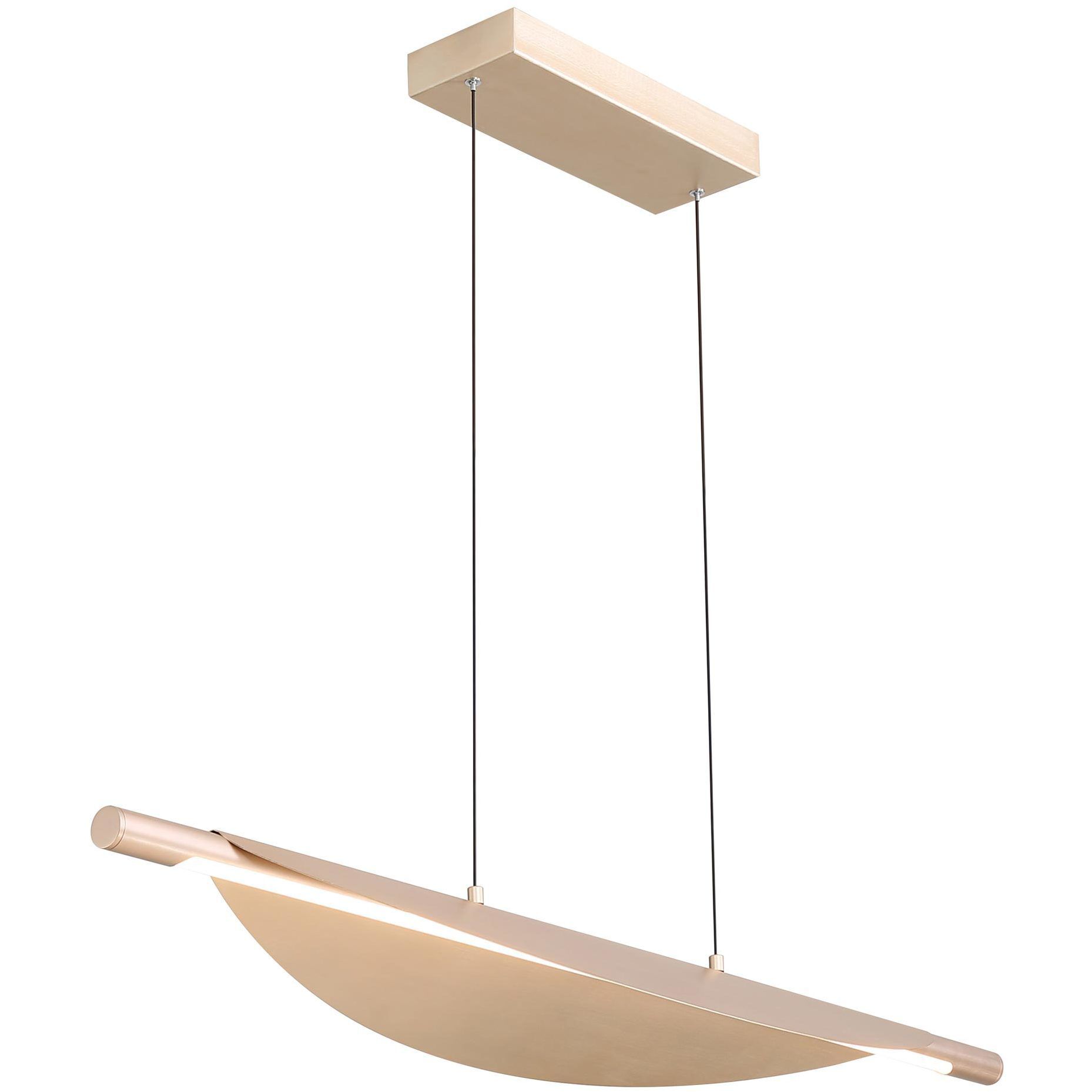 Yep Luma Island Light Ceiling Light in French Gold