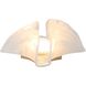 Glacier LED 13.75 inch Polished Nickel Wall Sconce Wall Light