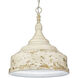 Keating Pendant Ceiling Light in Antique Ivory
