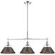 Yep Orwell Island Light Ceiling Light in Chrome, Rubbed Bronze