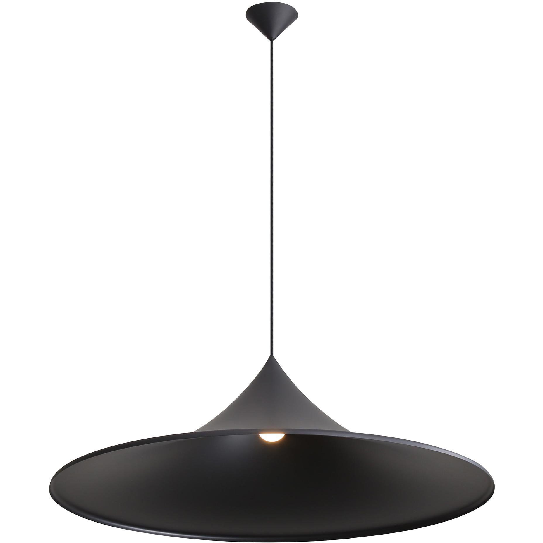 Vistara Pendant Ceiling Light in Sand Black