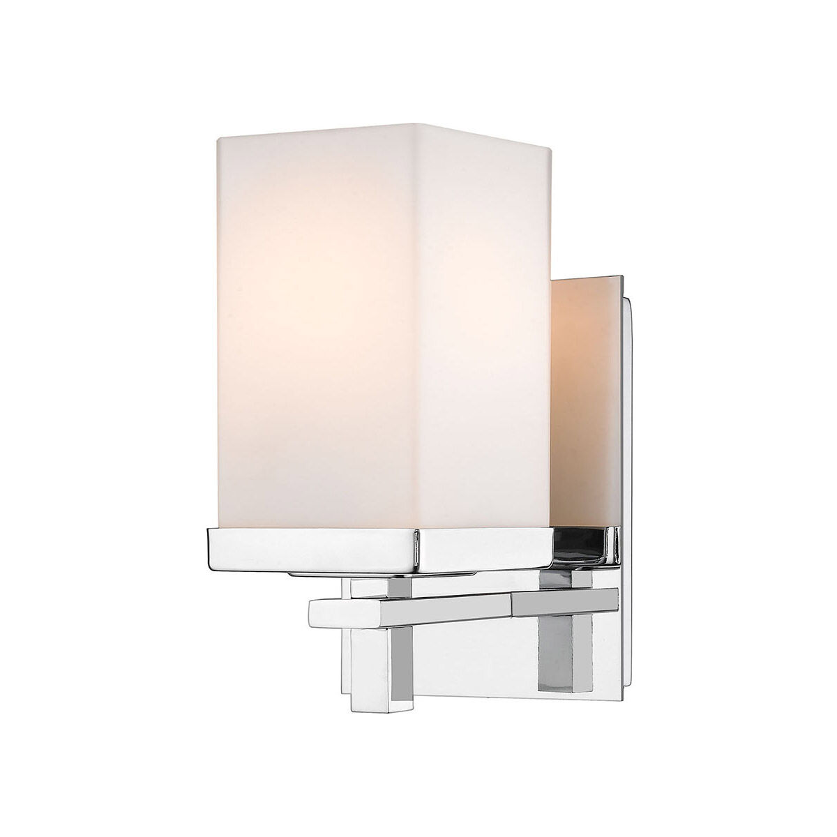 Maddox 1 Light 5 inch Chrome Bath Fixture Wall Light