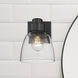 Remy 1 Light 6.5 inch Matte Black Wall Sconce Wall Light