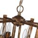 Victoria 4 Light 17.13 inch Heirloom Gold Pendant Ceiling Light