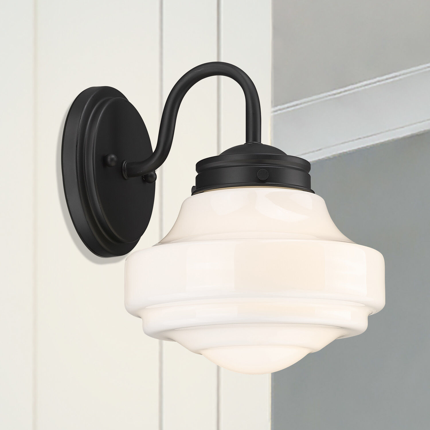 Ingalls 1 Light 7.5 inch Matte Black Wall Sconce Wall Light