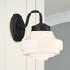 Ingalls 1 Light 7.5 inch Matte Black Wall Sconce Wall Light