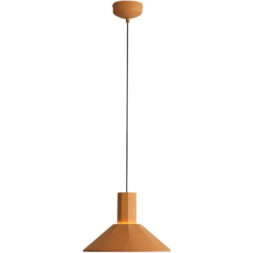 Faroe LED 13.13 inch Earth Yellow/Grey Pendant Ceiling Light