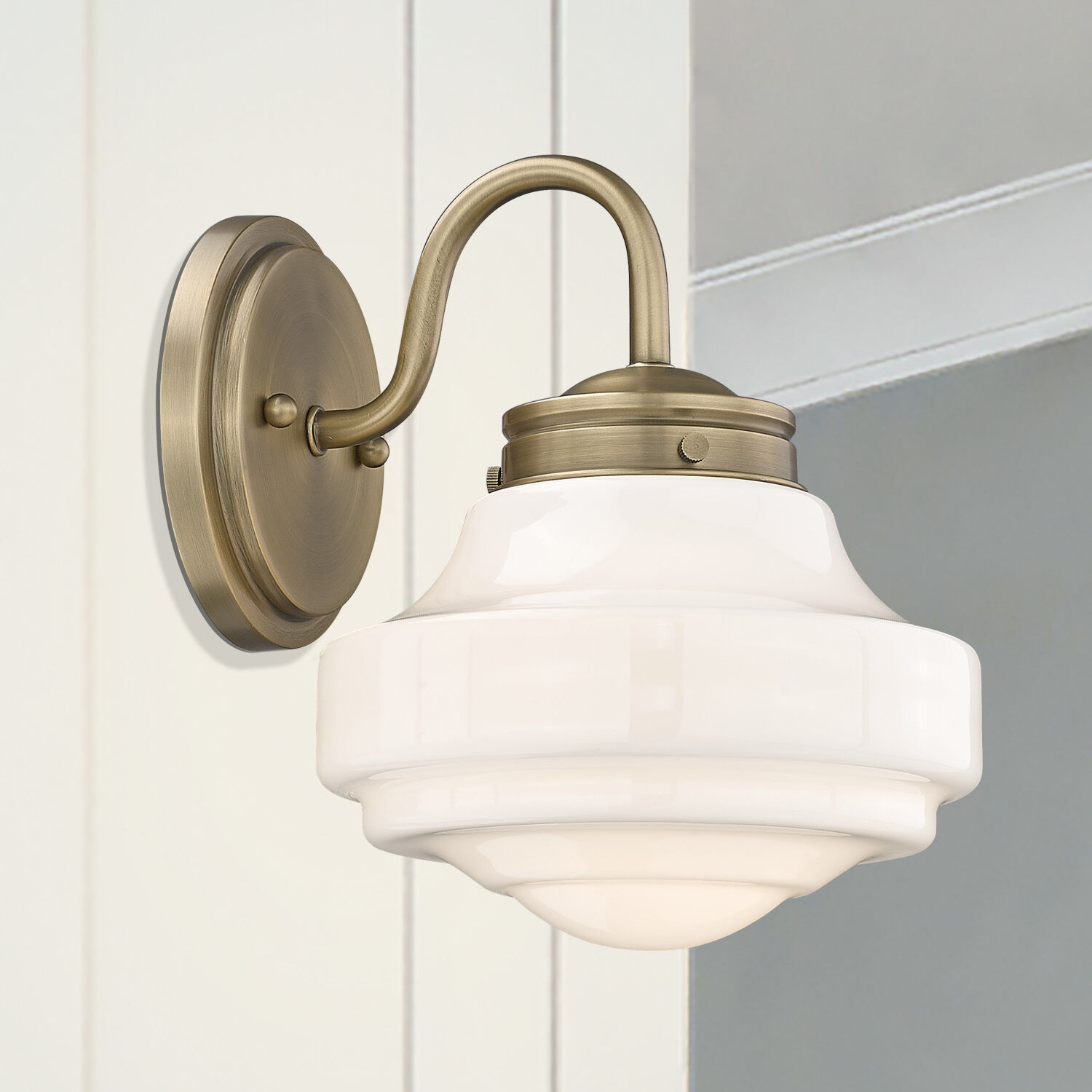 Ingalls 1 Light 7.5 inch Modern Brass Wall Sconce Wall Light