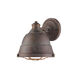 Bartlett 1 Light 9 inch Copper Patina Wall Sconce Wall Light, Damp