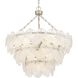 Yep Cascada Pendant Ceiling Light in Cirrus Cloud Glass, 3 Tier