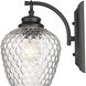 Adeline 1 Light 7.13 inch Matte Black Wall Sconce Wall Light
