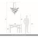 Ziva Aurora LED 35.5 inch Brushed Champagne Pendant Ceiling Light