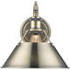 Yep Orwell 1 Light 10 inch Aged Brass Wall Sconce Wall Light