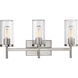 Winslett 3 Light 23 inch Pewter Bath Vanity Wall Light