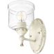 Keating 1 Light 5.88 inch Antique Ivory Wall Sconce Wall Light