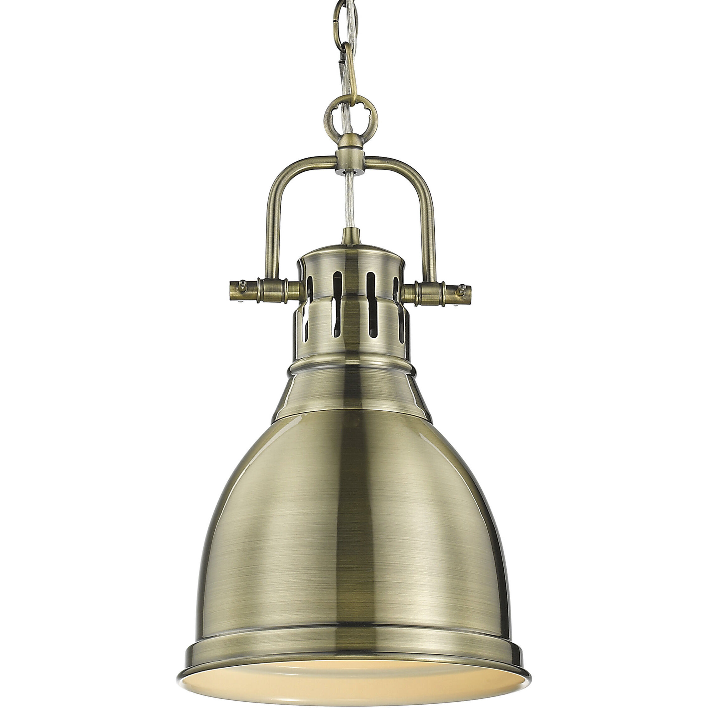 Yep Duncan Pendant Ceiling Light in Chrome, Small