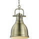 Yep Duncan Pendant Ceiling Light in Rubbed Bronze, Small