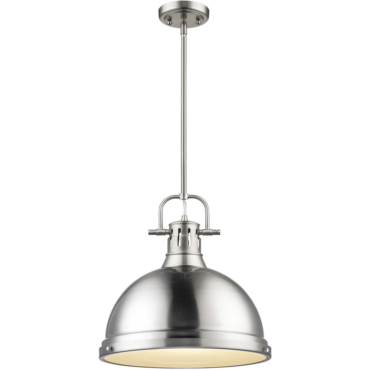 Yep Duncan 1 Light 14 inch Pewter Pendant Ceiling Light, Large