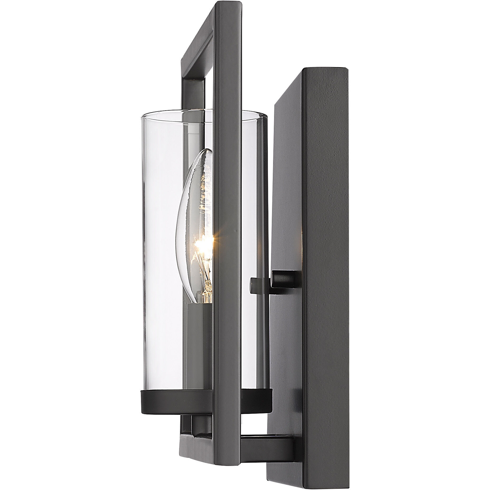 Marco 1 Light 7 inch Matte Black Wall Sconce Wall Light