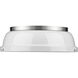 Yep Duncan 2 Light 14 inch Pewter Flush Mount Ceiling Light in White, Damp