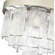 Ciara 3 Light 13 inch White Gold Flush Mount Ceiling Light