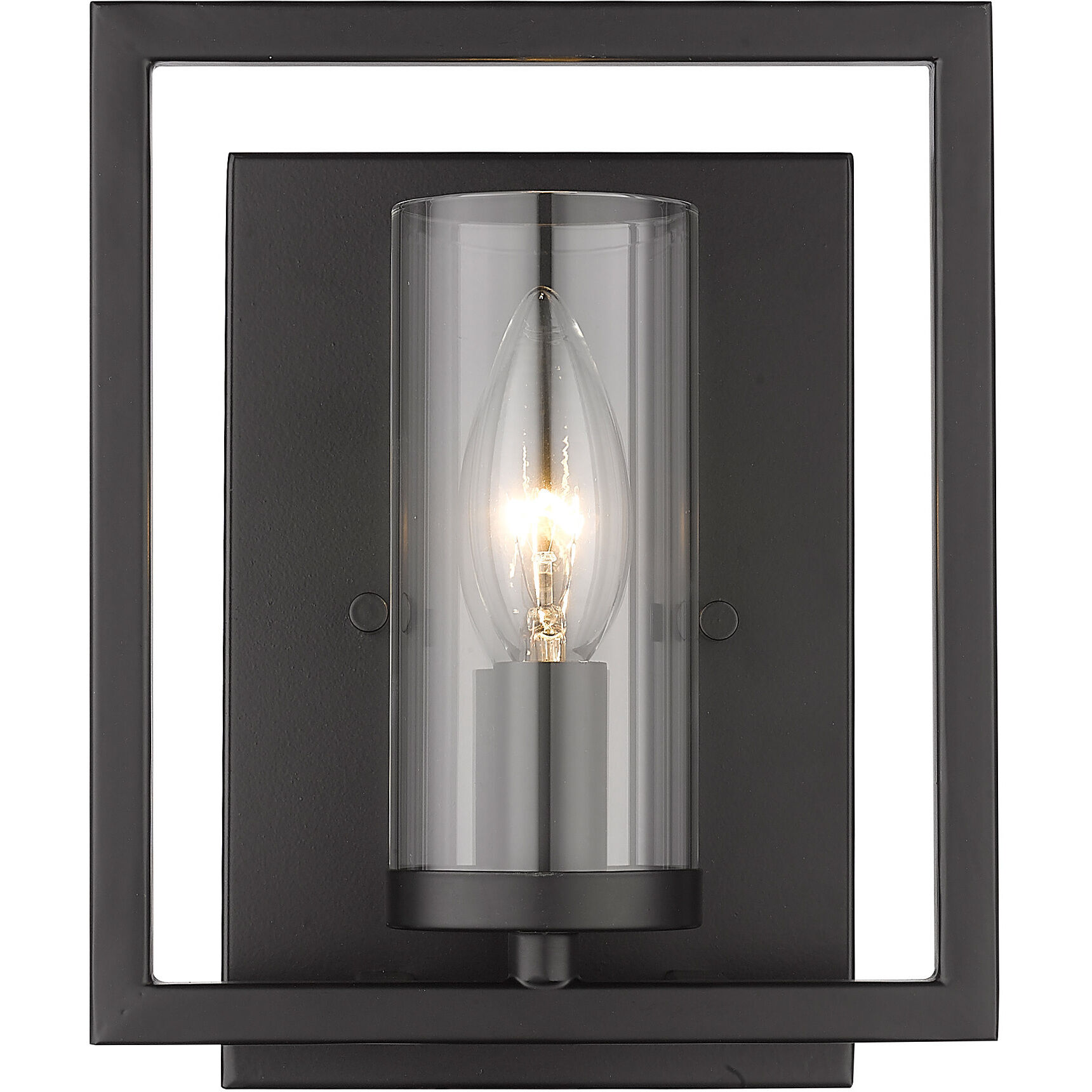 Marco 1 Light 7 inch Matte Black Wall Sconce Wall Light