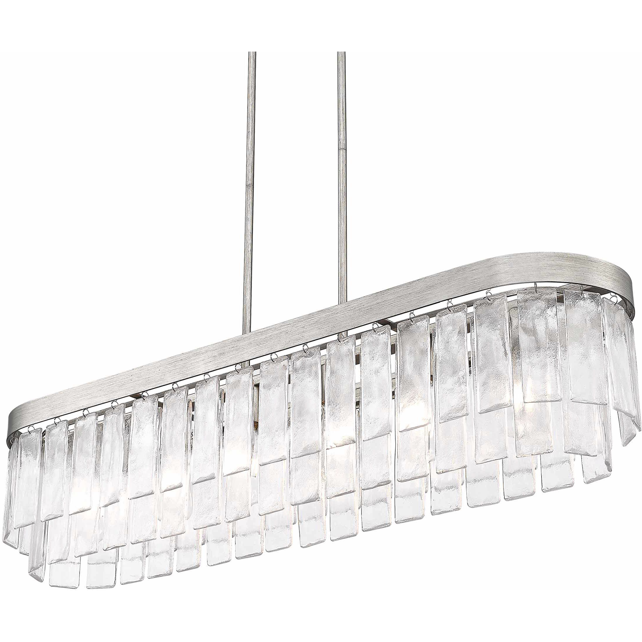 Ciara Island Light Ceiling Light in Peruvian Silver