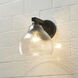 Ariella 1 Light 7.38 inch Matte Black Wall Sconce Wall Light