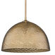 Shepard 1 Light 16 inch Modern Brass Pendant Ceiling Light