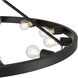 Castile 12 Light 40 inch Matte Black Semi-Flush Mount Ceiling Light
