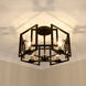 Marco 4 Light 16 inch Matte Black Flush Mount Ceiling Light