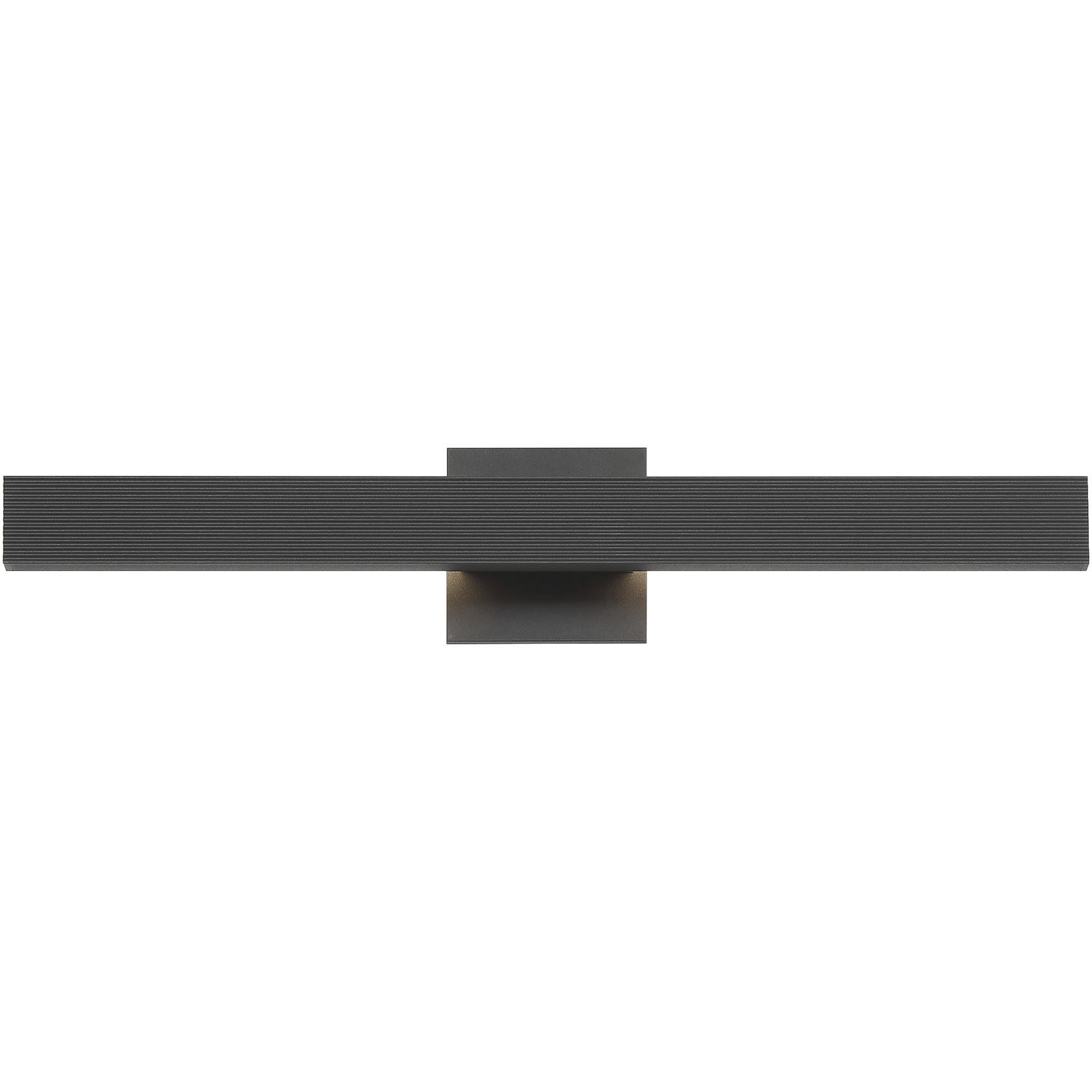 Enso LED 4.5 inch Textured Black Outdoor Wall
