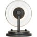 Keating Wall Sconce Wall Light in Antique Black Iron