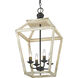 Haiden Pendant Ceiling Light in Burnished Chestnut, Caged