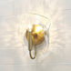 Samara 1 Light 7.75 inch Modern Brass Wall Sconce Wall Light