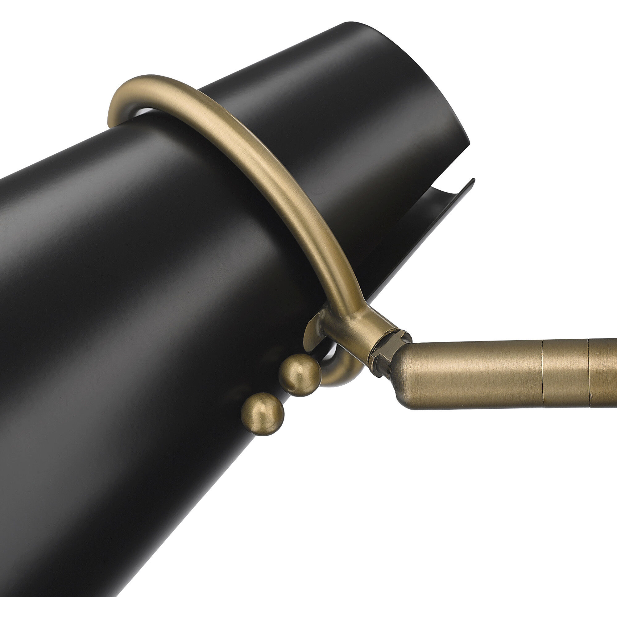 Reeva 1 Light 5.13 inch Modern Brass Wall Sconce Wall Light in Matte Black