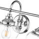 Daphne 3 Light 24 inch Chrome Bath Vanity Light Wall Light