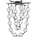 Pearla LED 28.25 inch Matte Black Pendant Ceiling Light